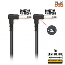 CABO P10 X P10 MONO 20CM 90G P1002 PLUSCABLE