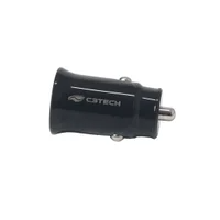 CARREG VEIC C/2 USB UCV-20BK C3TECH