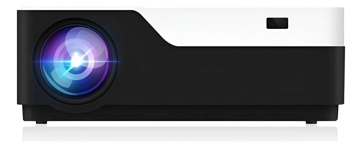 PROJETOR BRAZILPC BPC-1080P M18-W 5000 LUMENS PRETO/BRANCO (2xHDMI/2xUSB/1xVGA/AV/SD CARD) BOX