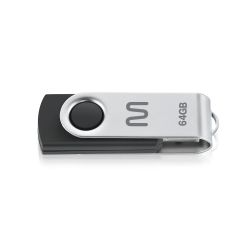 PENDRIVE TWIST PRETO 64GB