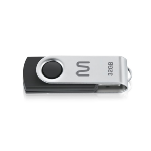 PENDRIVE TWIST PRETO 32GB